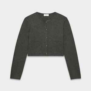 🩶 Babaton Notable Cardigan - Peppercorn Grey